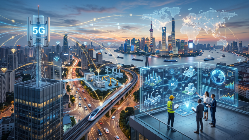 الجيل الخامس 5G: المخطط الشامل لإعادة هندسة الحضارة الرقمية والاقتصاد العالمي 1 الجيل الخامس 5G: المخطط الشامل لإعادة هندسة الحضارة الرقمية والاقتصاد العالمي