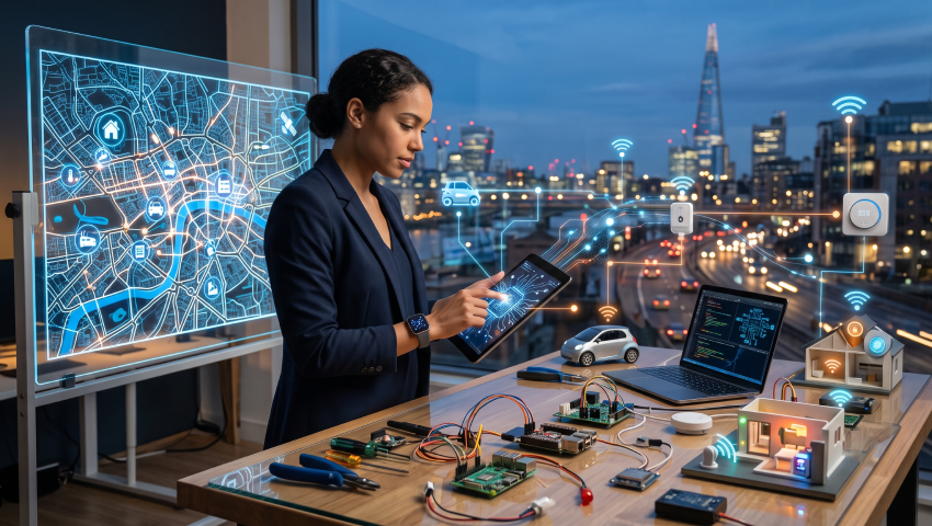 إنترنت الأشياء (IoT): الدليل المرجعي الشامل لهندسة العالم الرقمي المتصل