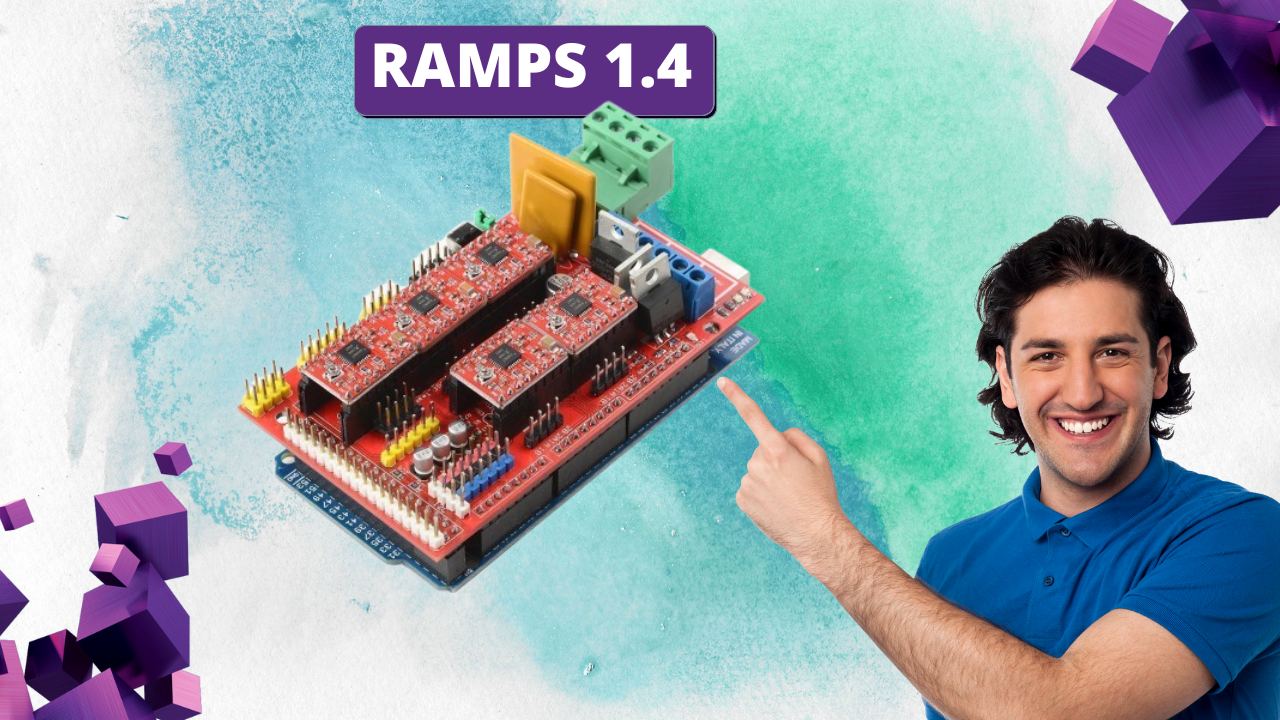 RAMPS 1.4 لوحة تحكم طابعة 3D